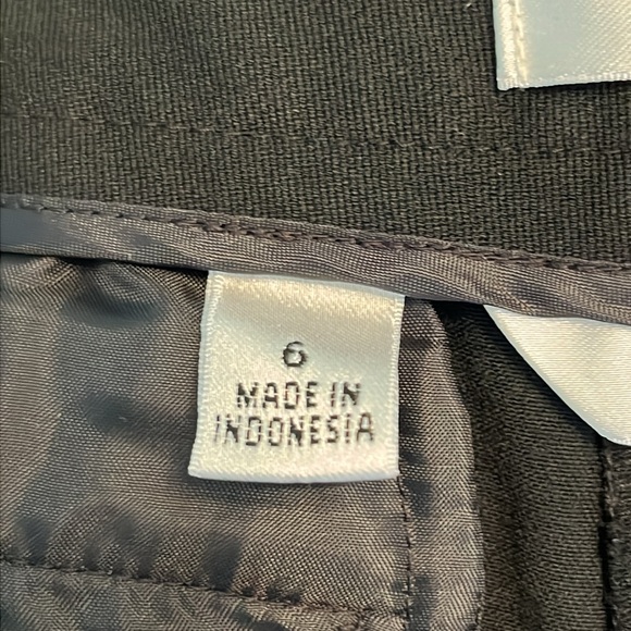 Talbots Size 6 Black Dress Pants Great Condition - Picture 5 of 9